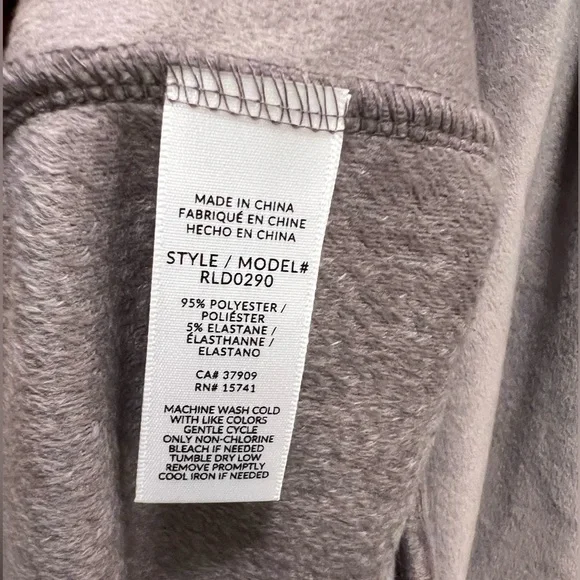 NWT Splendid Velour Short Robe in Mauve - Picture 8 of 8